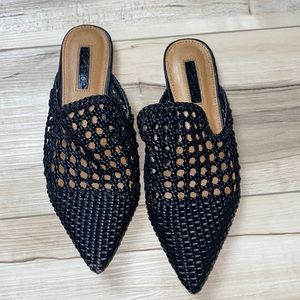 Top Shop Slide Shoes Black 6